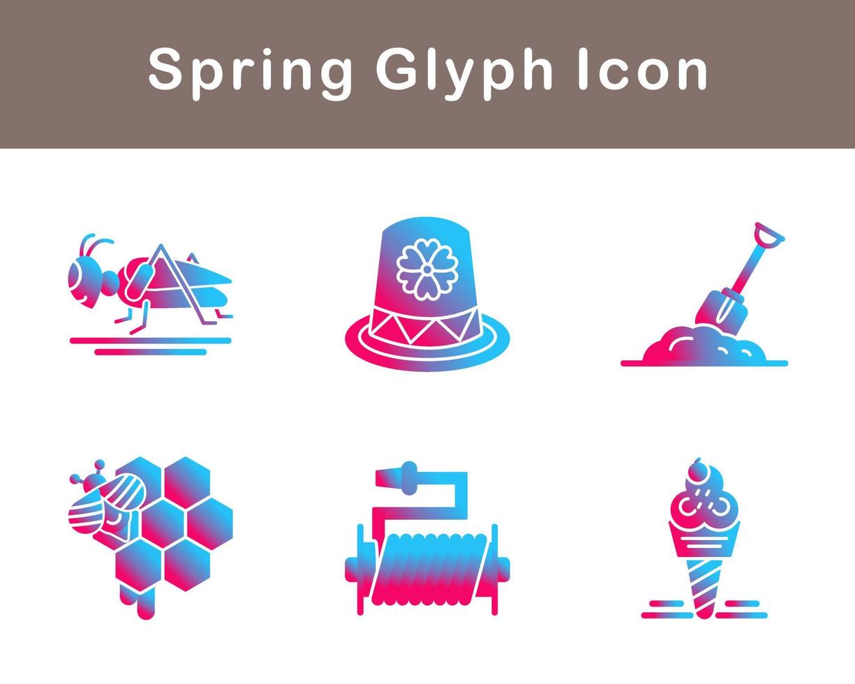 Spring Vector Icon Set