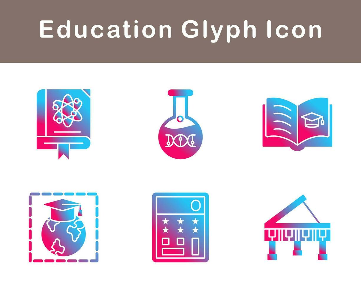 Education Vector Icon Set