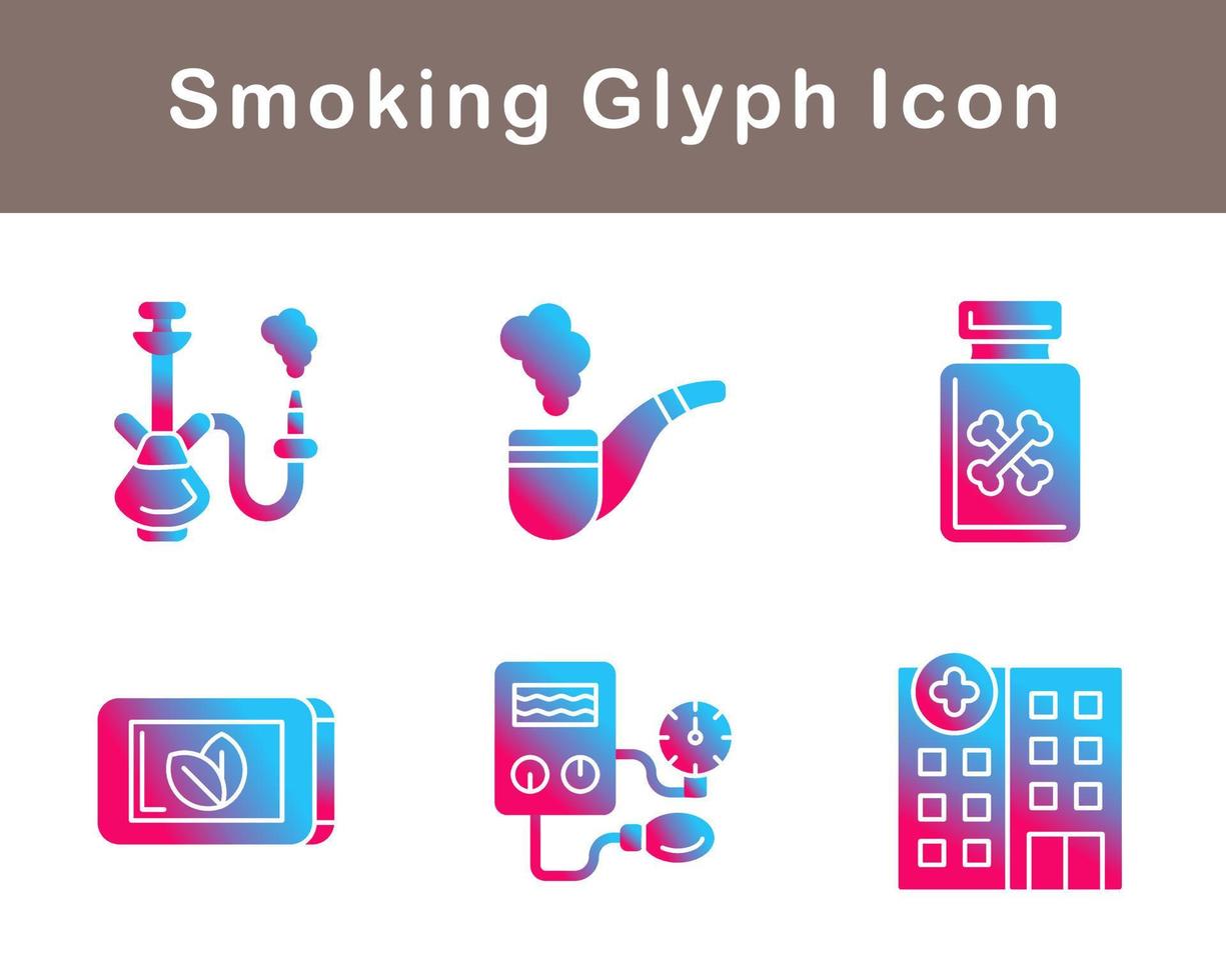 Smoking Vector Icon Set