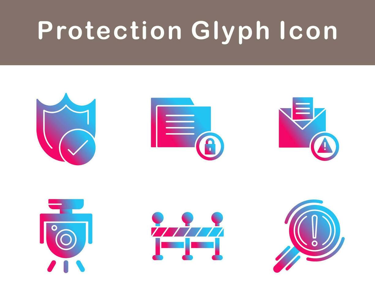 Protection Vector Icon Set