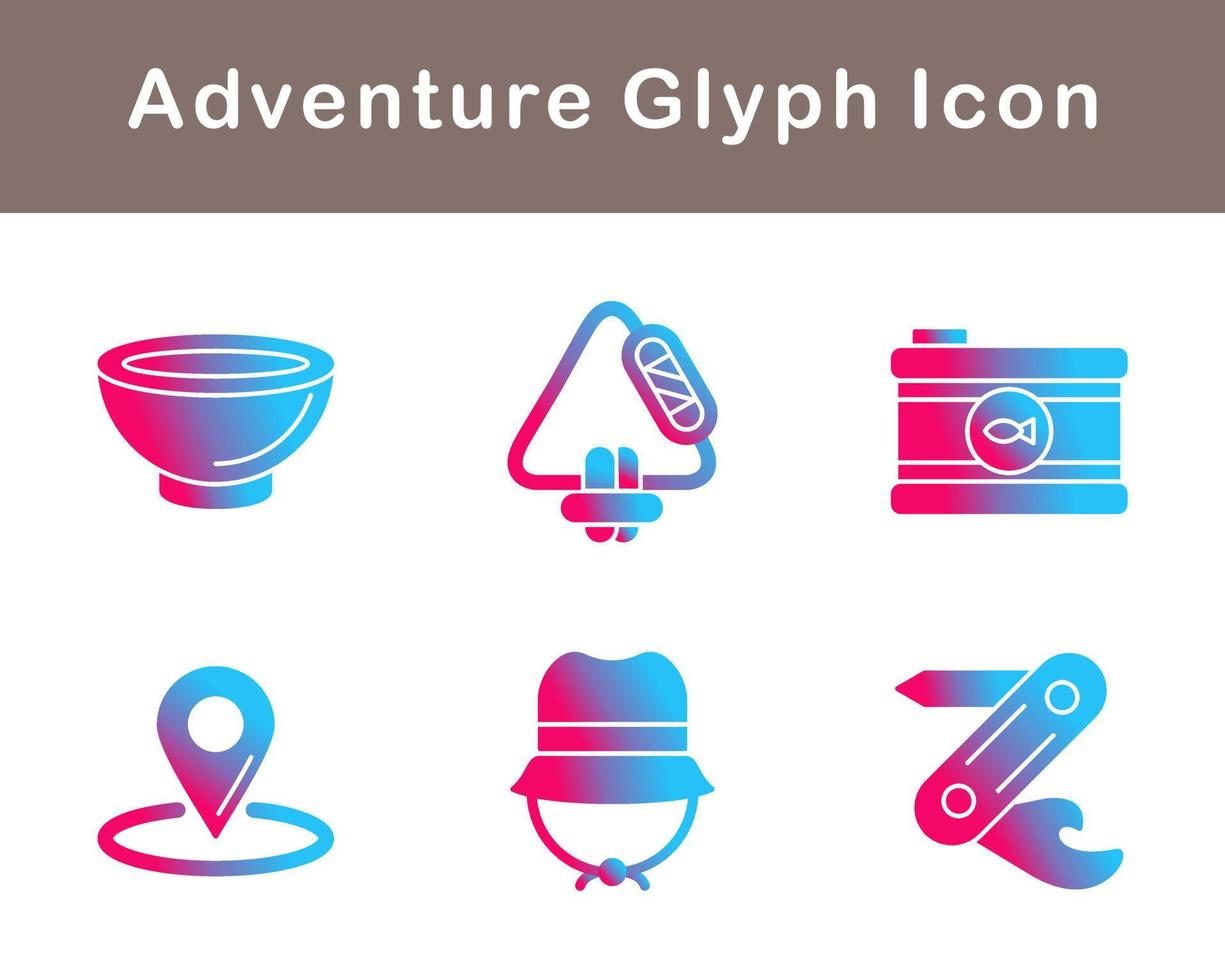 Adventure Vector Icon Set