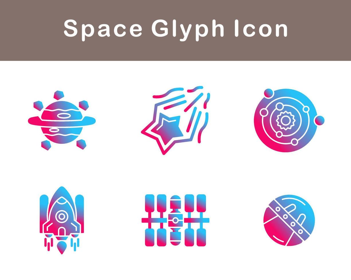 Space Vector Icon Set