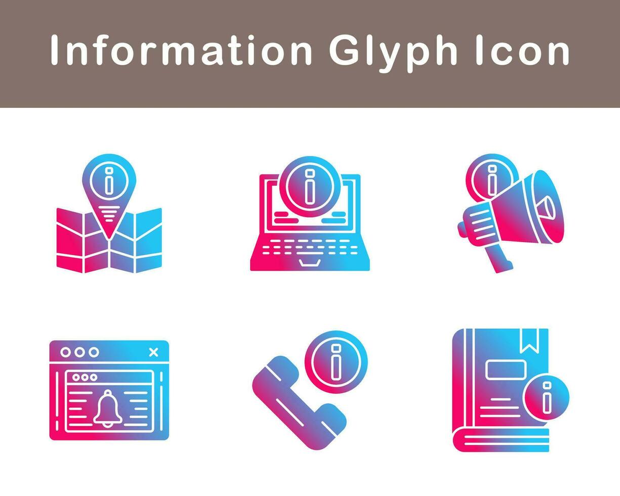 Information Vector Icon Set