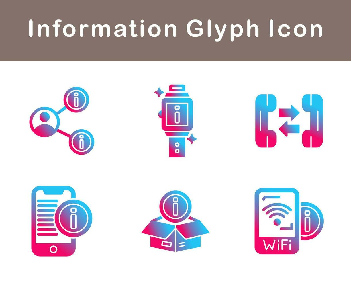 Information Vector Icon Set