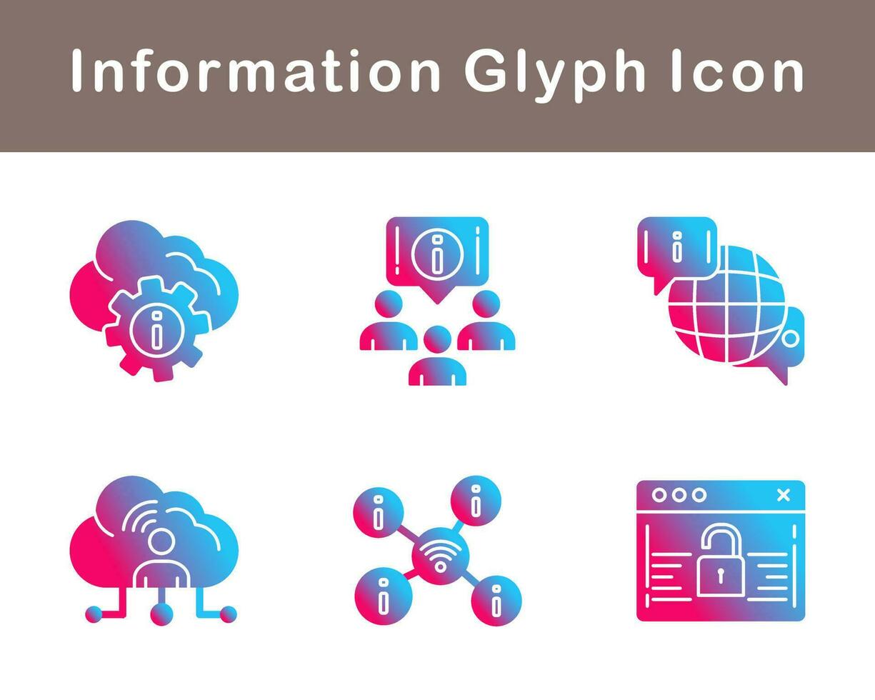 Information Vector Icon Set