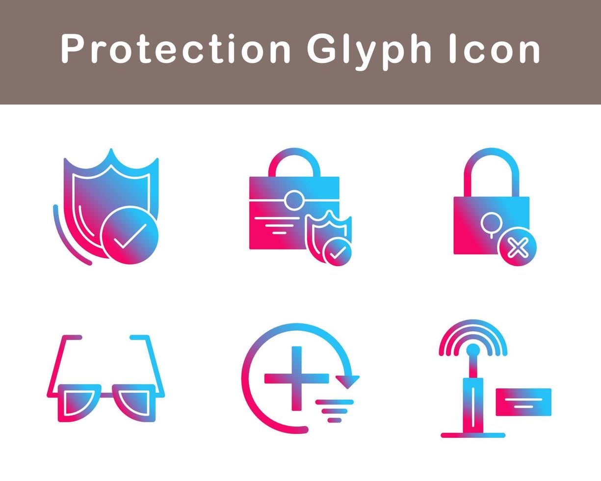 Protection Vector Icon Set