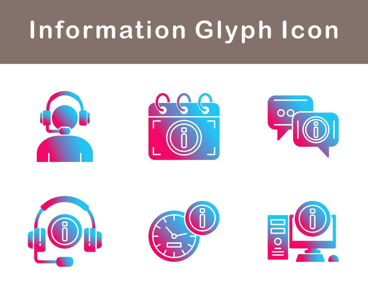 Information Vector Icon Set