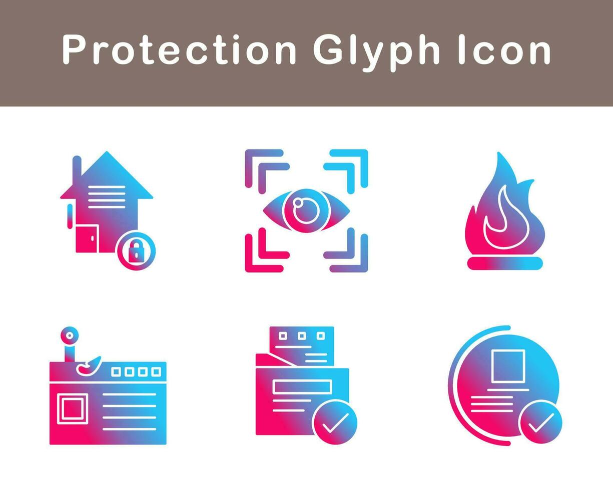 Protection Vector Icon Set