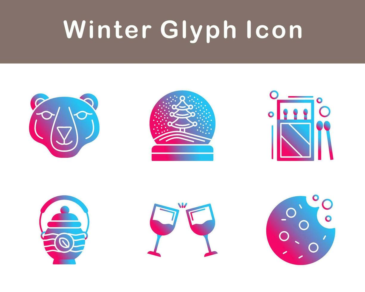 Winter Vector Icon Set