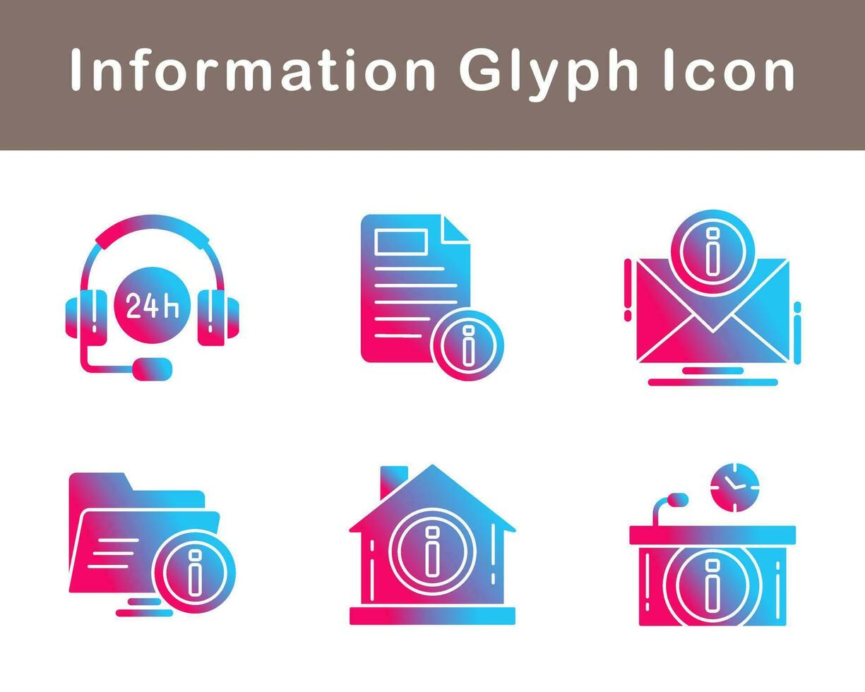 Information Vector Icon Set