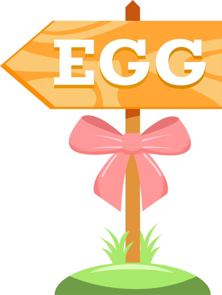Easter element graphic icon illustration. Traditional and cultural decorative symbol. png