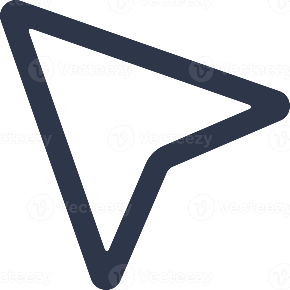 geschickt Botschaft Symbol im schwarz Farben. Navigation Zeichen Illustration. png