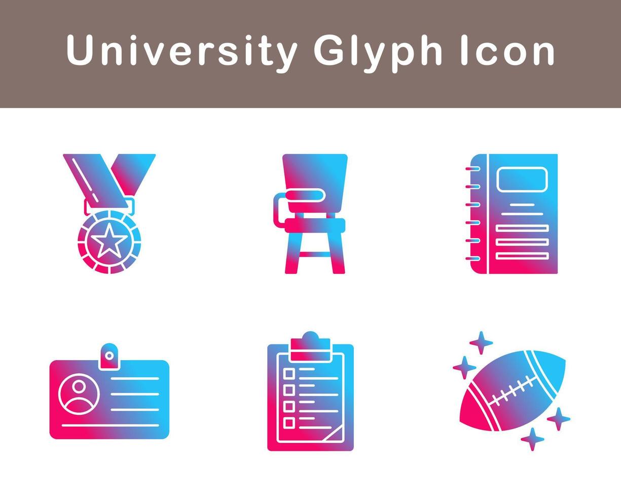 university Vector Icon Set