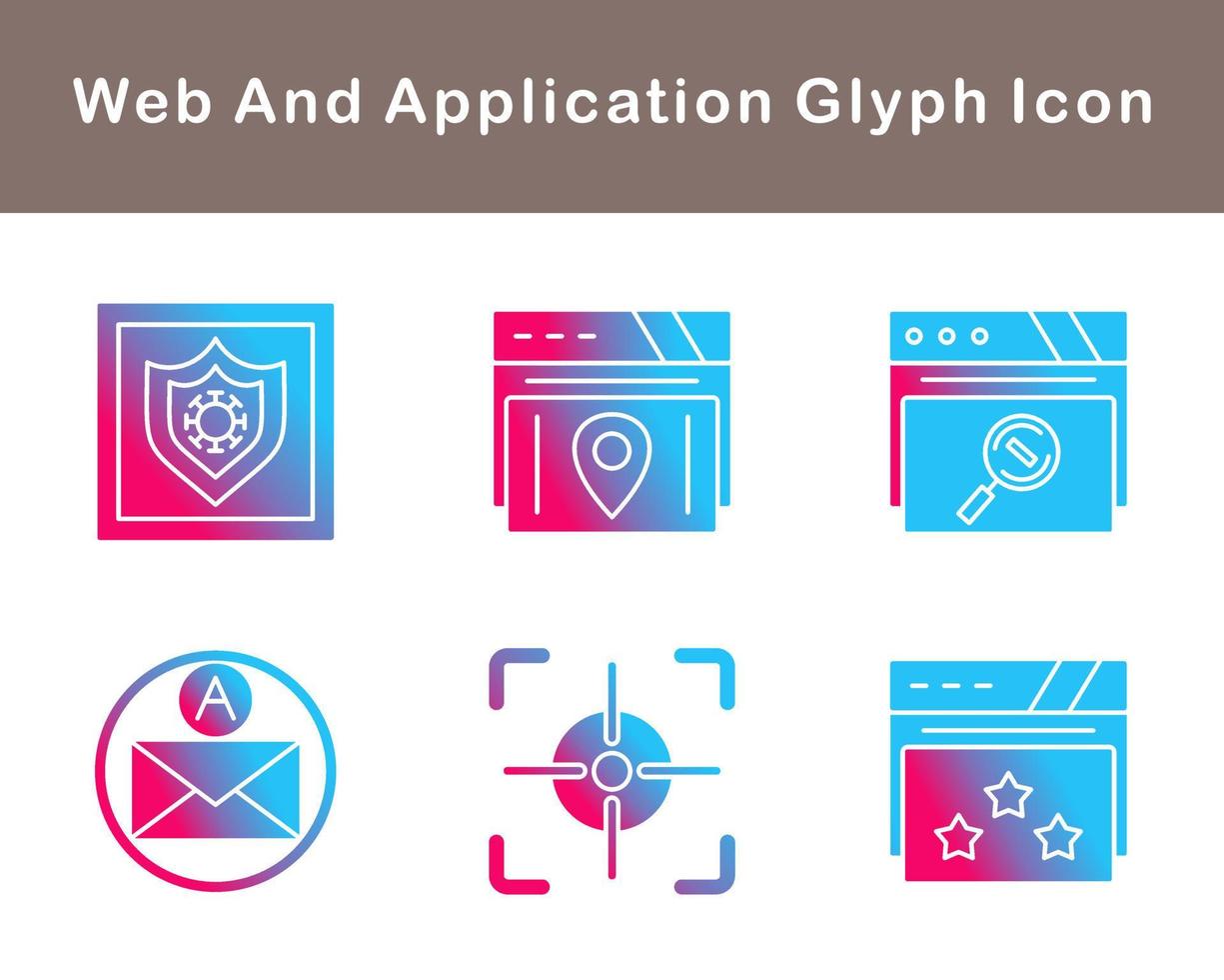Web And Application Vector Icon Set