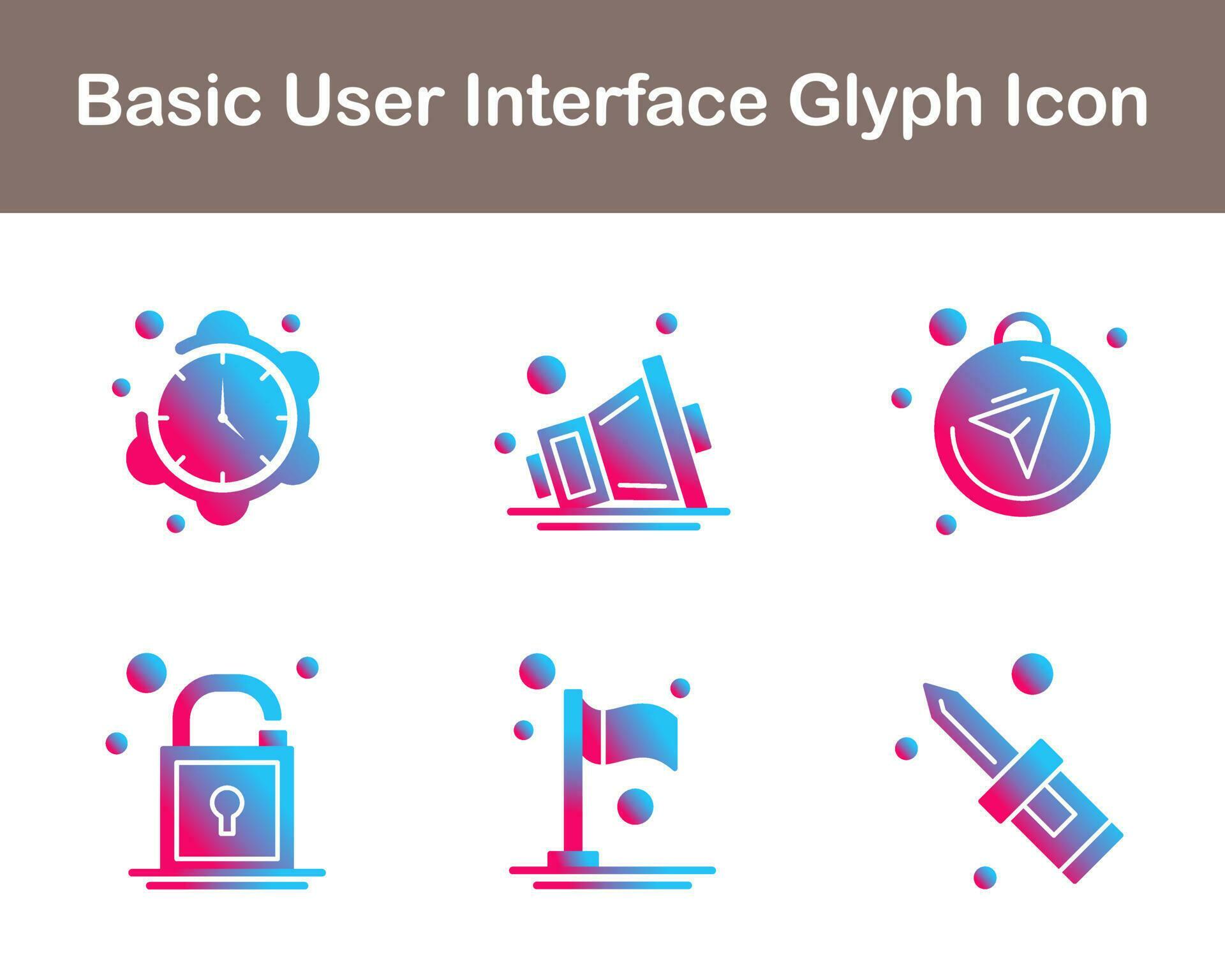 Basic User Interface Vector Icon Set 20647849 Vector Art at Vecteezy