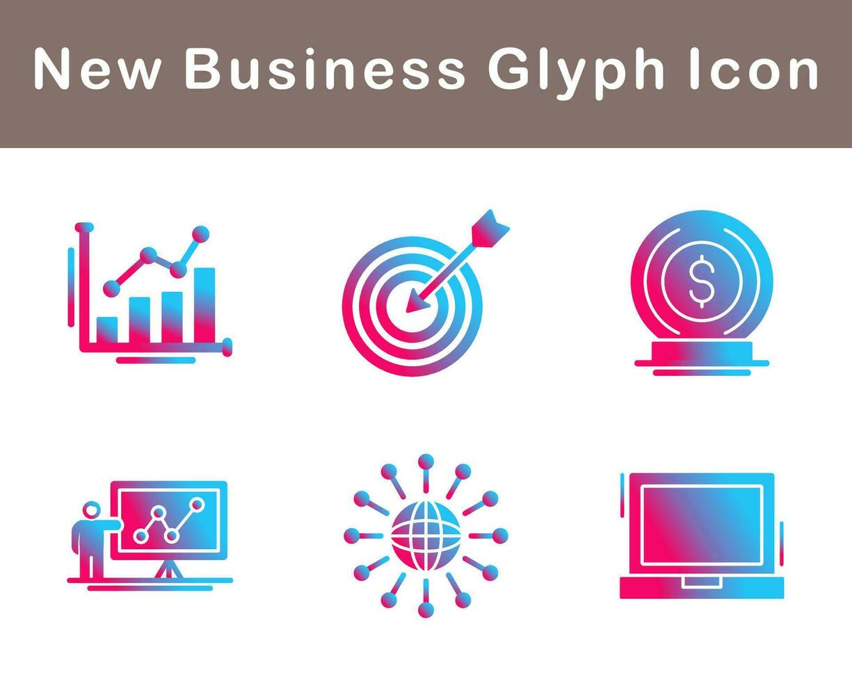 New Business Vector Icon Set