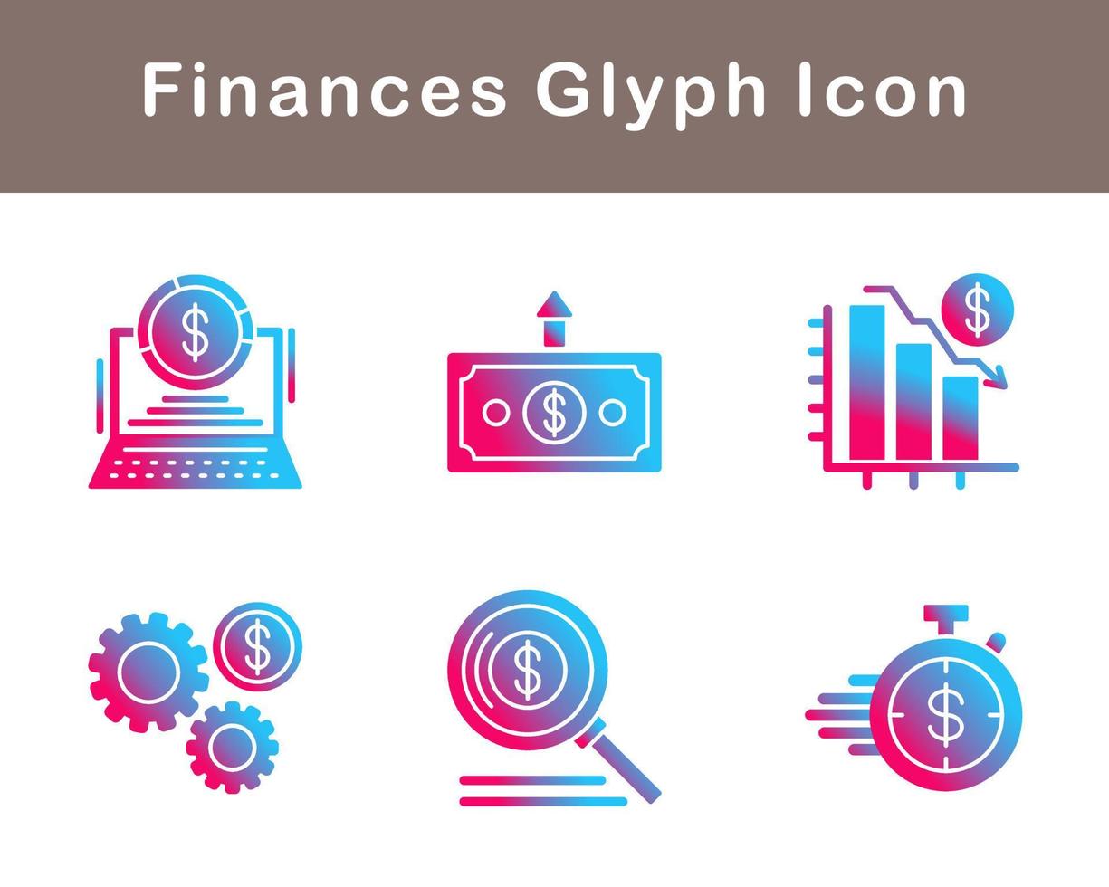 Finances Vector Icon Set