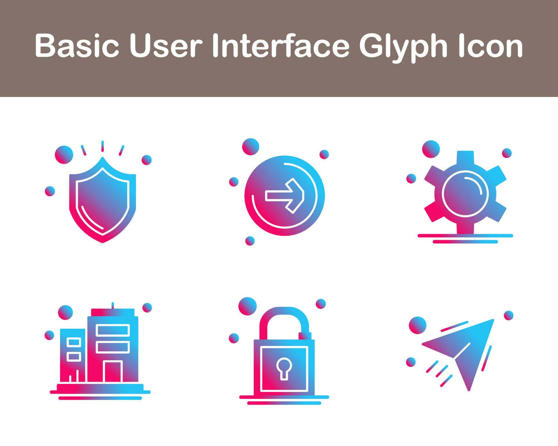 Basic User Interface Vector Icon Set 20647878 Vector Art at Vecteezy
