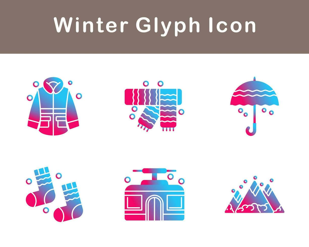 Winter Vector Icon Set