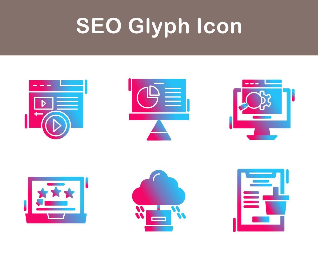 SEO Vector Icon Set