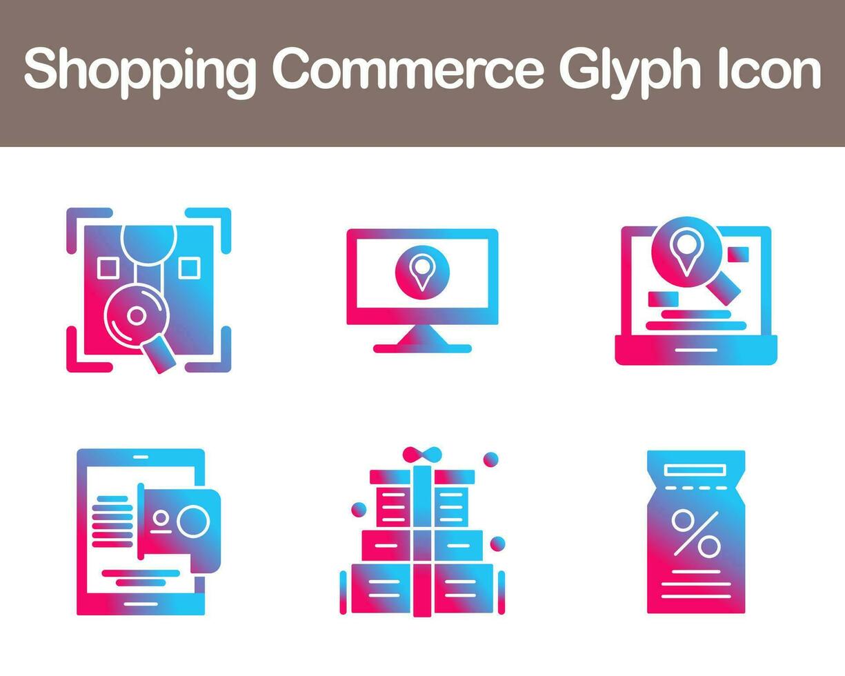 Shopping Commerce Vector Icon Set