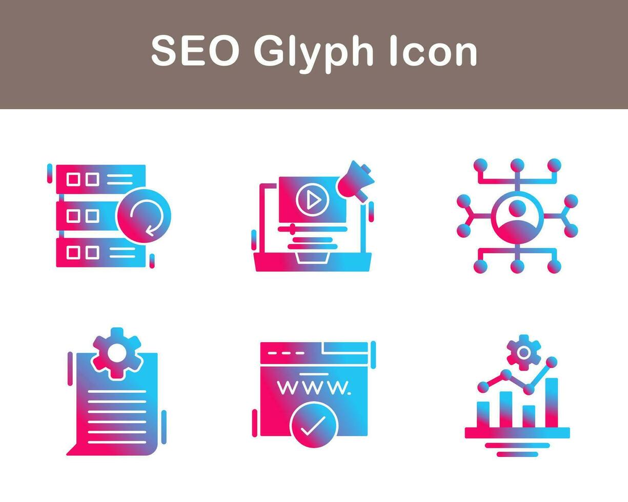 SEO Vector Icon Set