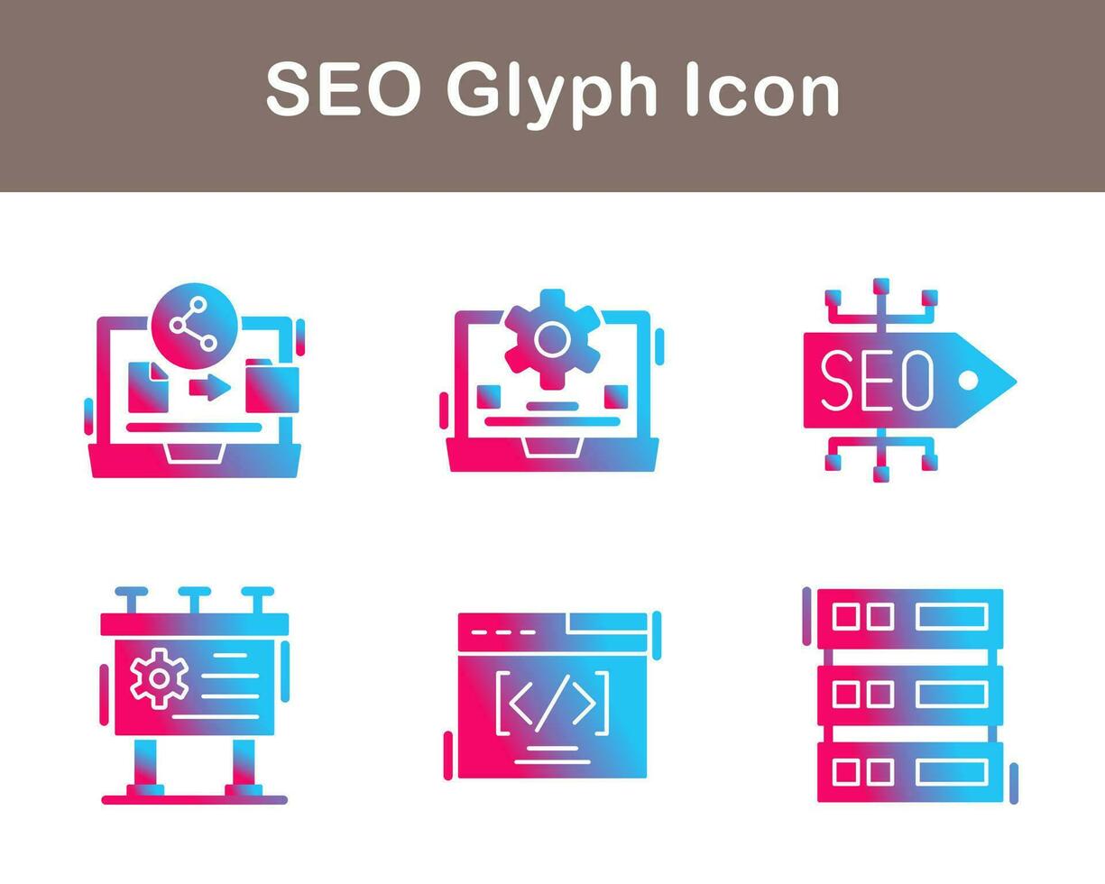 SEO Vector Icon Set