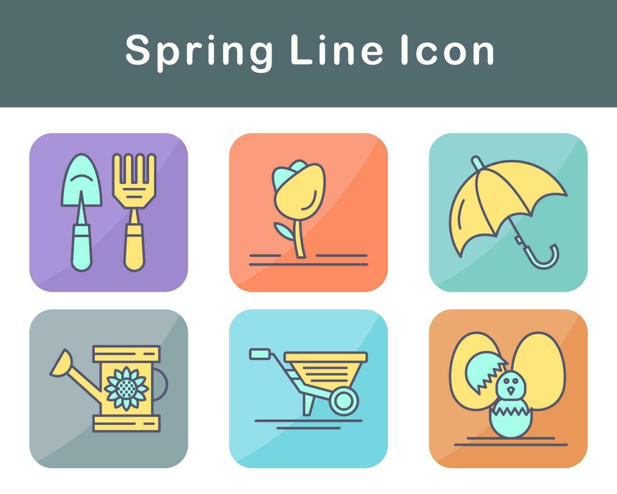 Spring Vector Icon Set