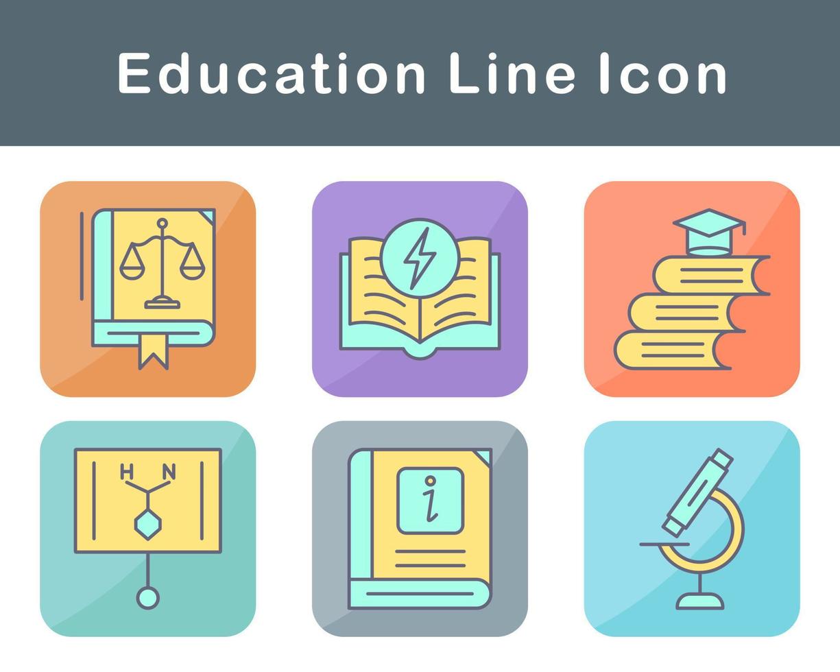 Education Vector Icon Set