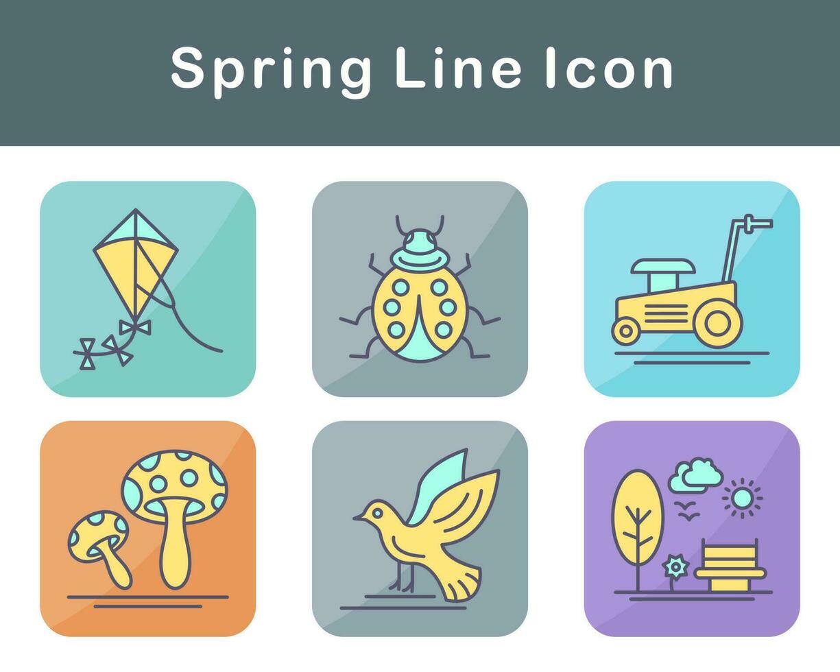 Spring Vector Icon Set