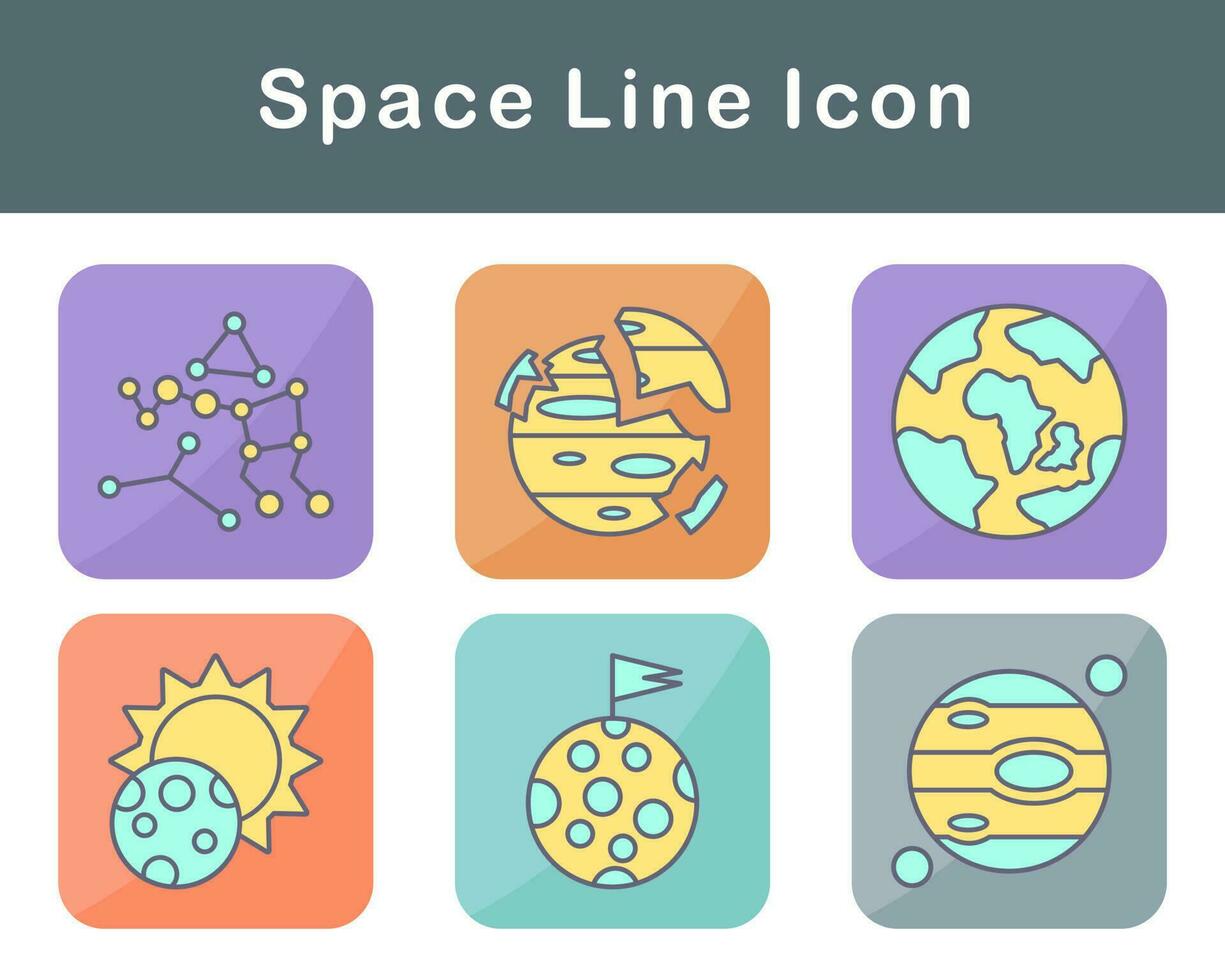 Space Vector Icon Set