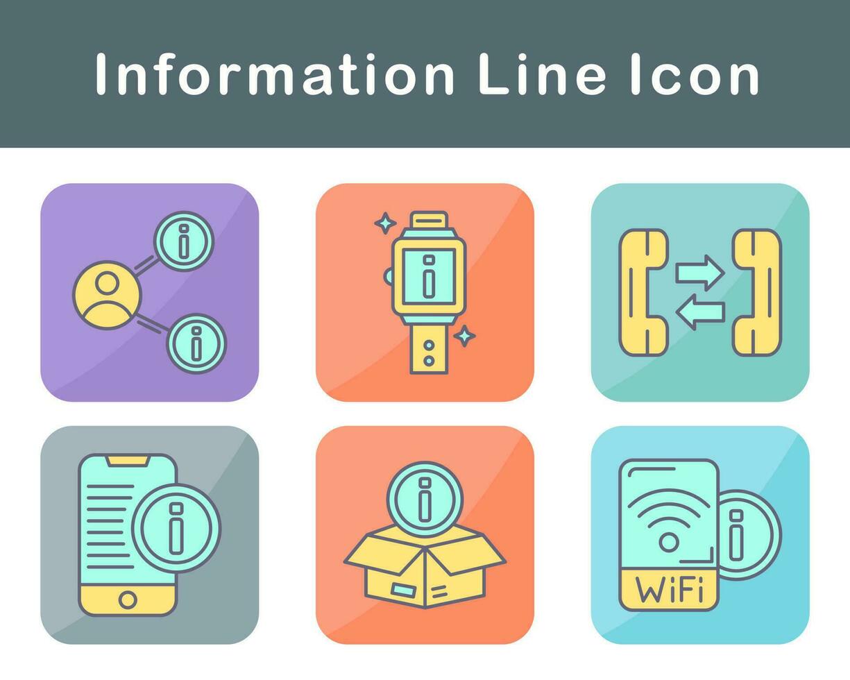 Information Vector Icon Set