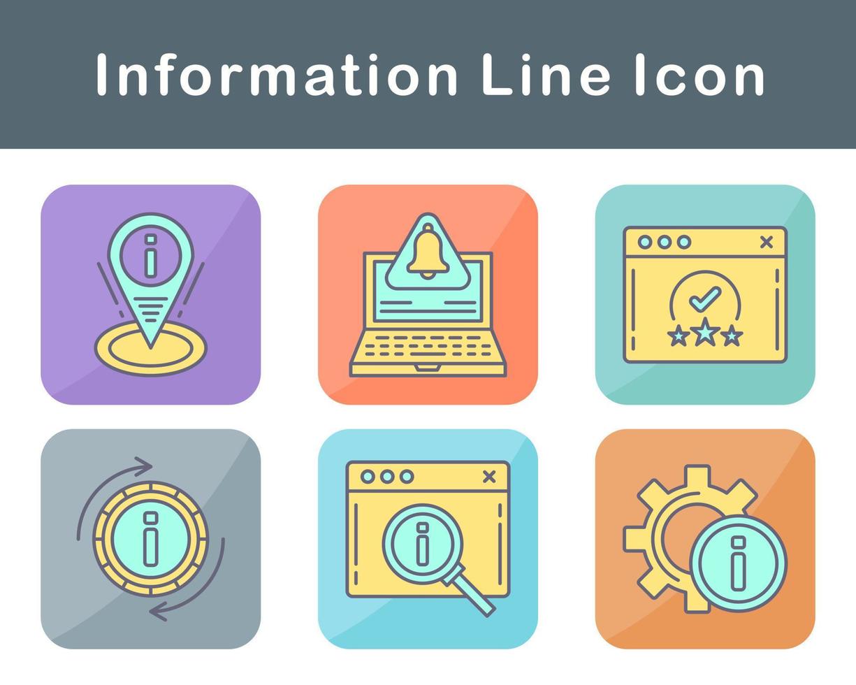 Information Vector Icon Set