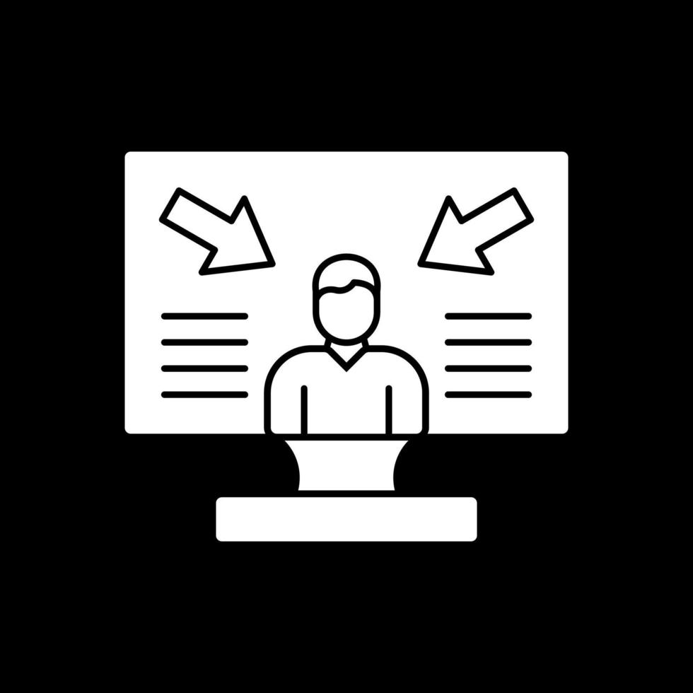 User Centered Design Vector Icon Design