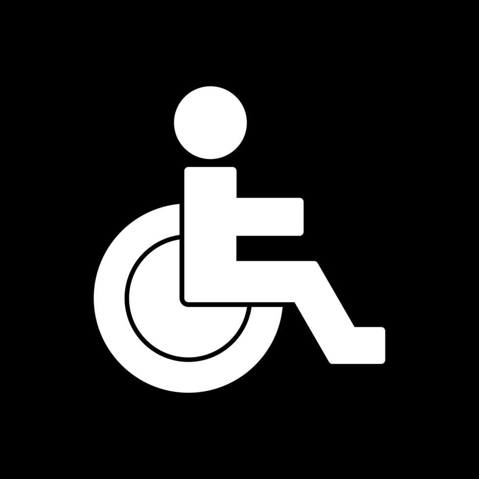 diseño de icono de vector de accesibilidad