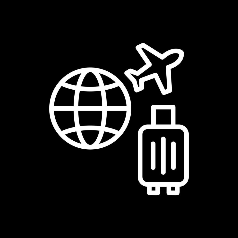 Travel Insurance Vector Icon Design