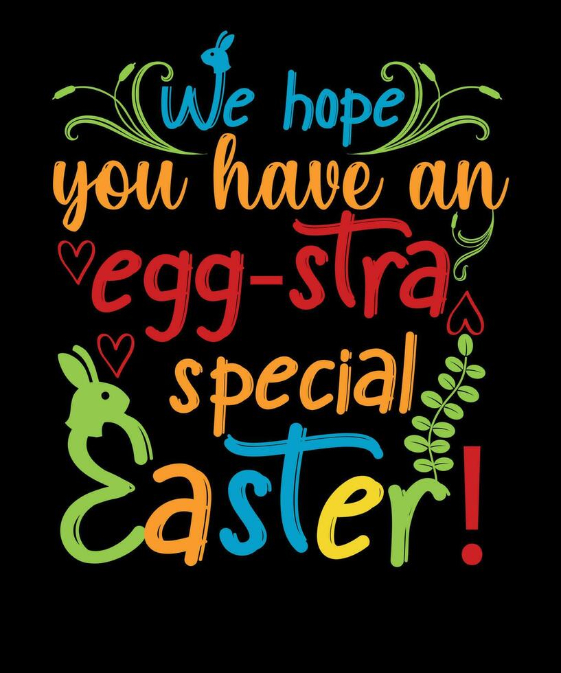 Happy Easter tshirt design, Easter sunday tshirt design, Happy easter sunday, easter, sunday vector