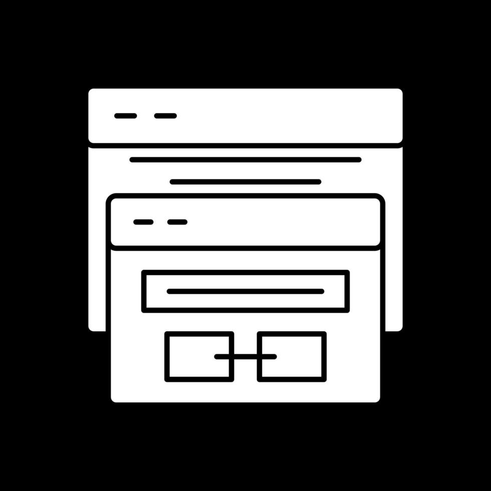 Backlink Vector Icon Design