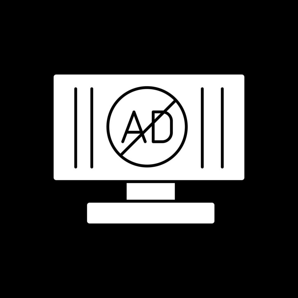 Ad Blocker Vector Icon Design