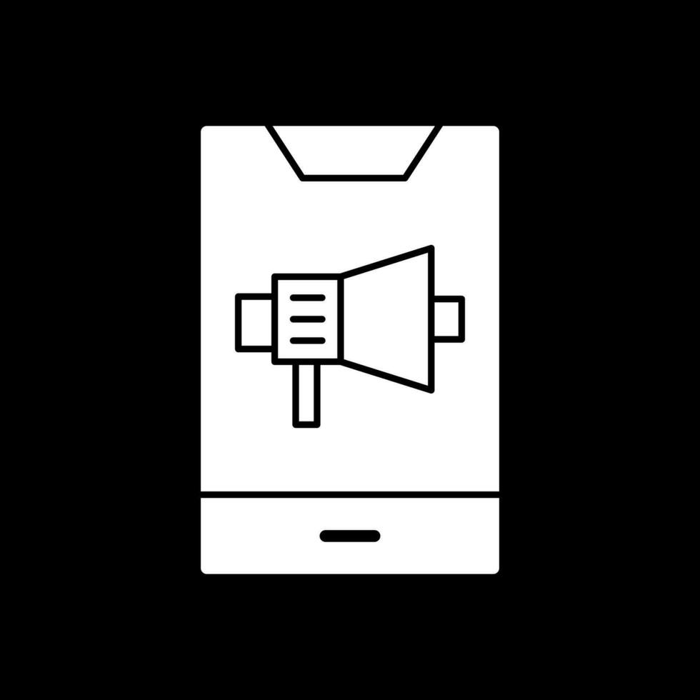 Mobile Marketing Vector Icon Design