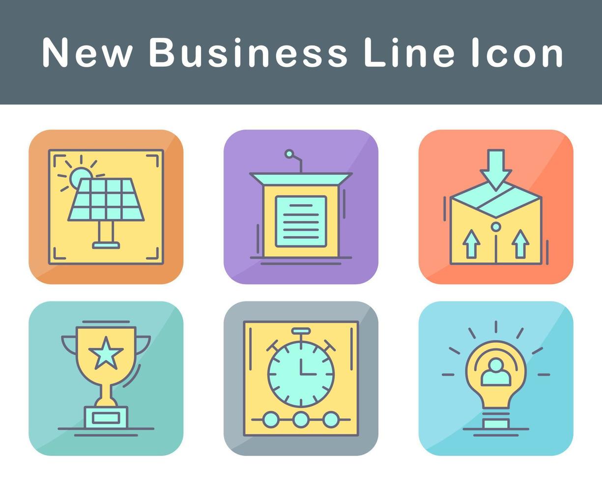 New Business Vector Icon Set