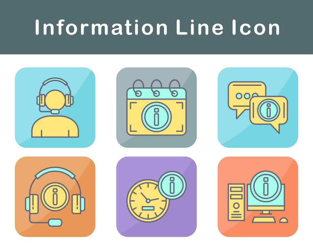 Information Vector Icon Set
