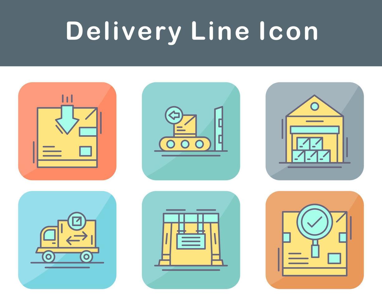 Delivery Vector Icon Set