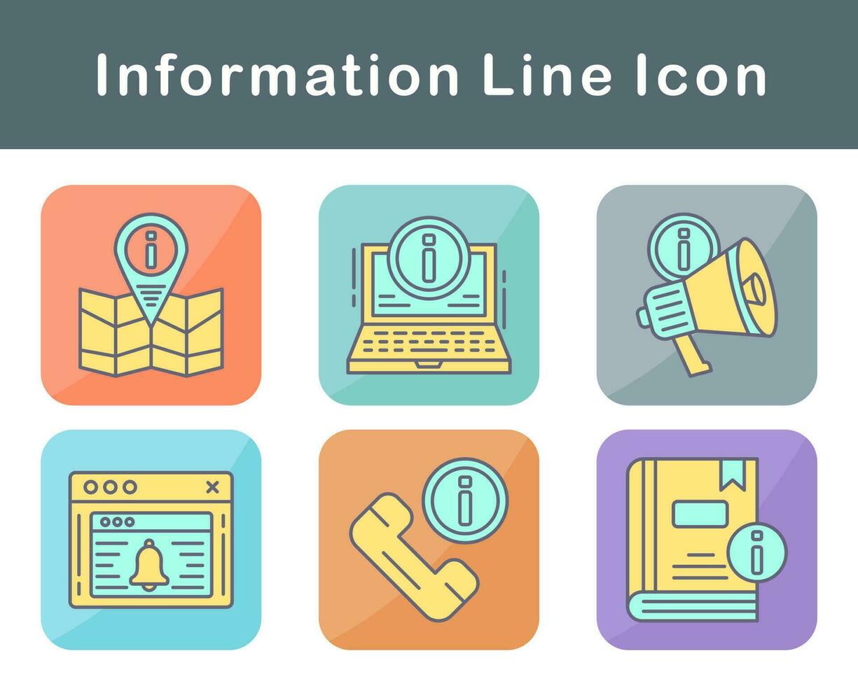Information Vector Icon Set