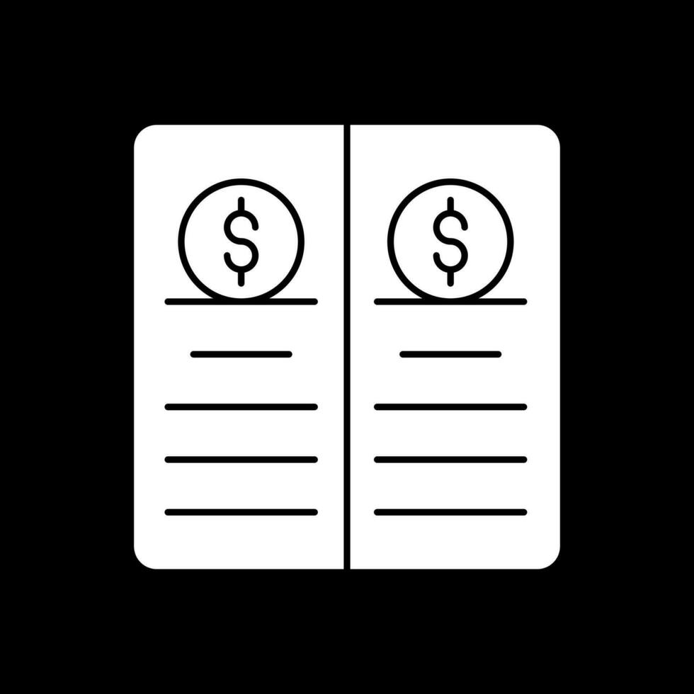 Balance Sheet Vector Icon Design