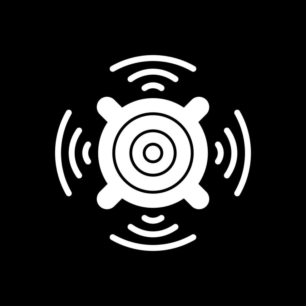 Car Speakers Vector Icon Design