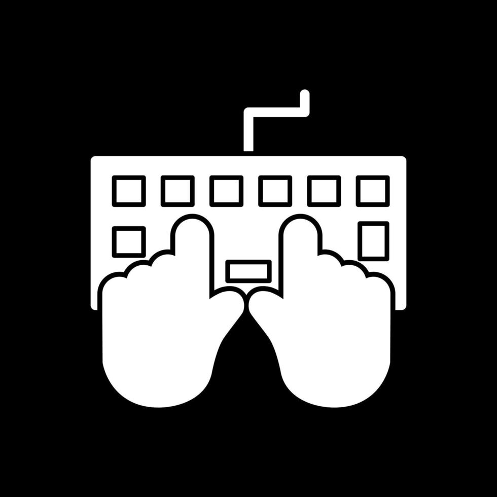 Data Entry Vector Icon Design