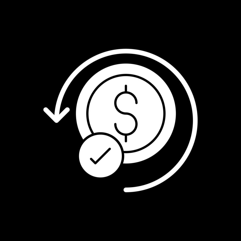 Cashback Guarantee Vector Icon Design