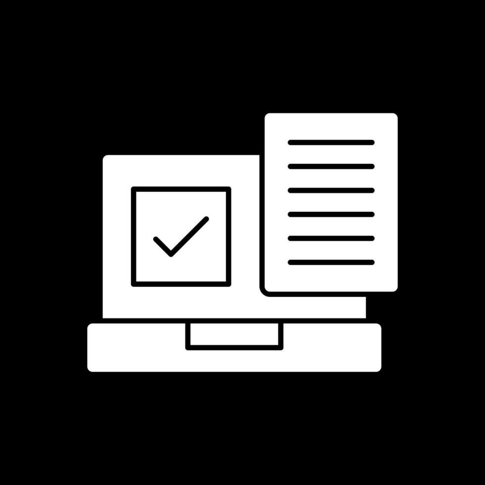 Social Media Audit Vector Icon Design