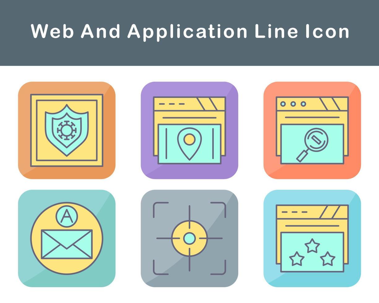 Web And Application Vector Icon Set
